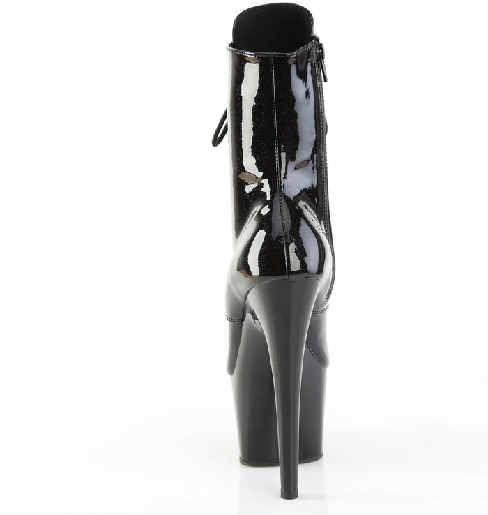 Tacones Pleaser ADORE-1020BLG Negro Charol Azul