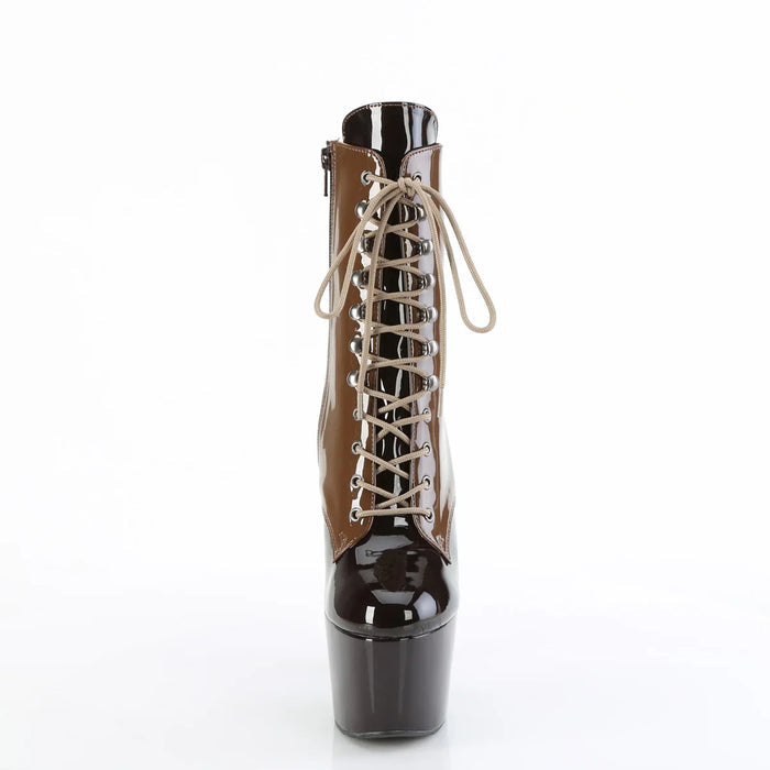 Tacones Pleaser ADORE-1020DC Moca Coffee Charol