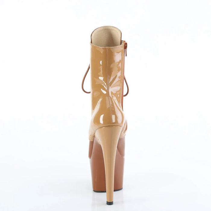 Tacones Pleaser ADORE-1020DC Toffee Caramel Charol