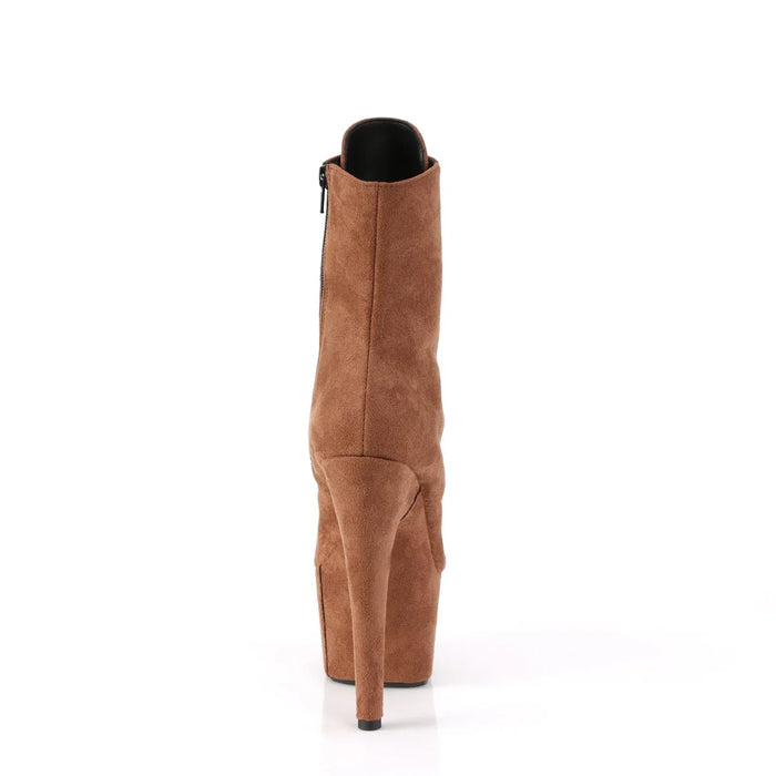 Tacones Pleaser ADORE-1020FS Caramel Faux Suede