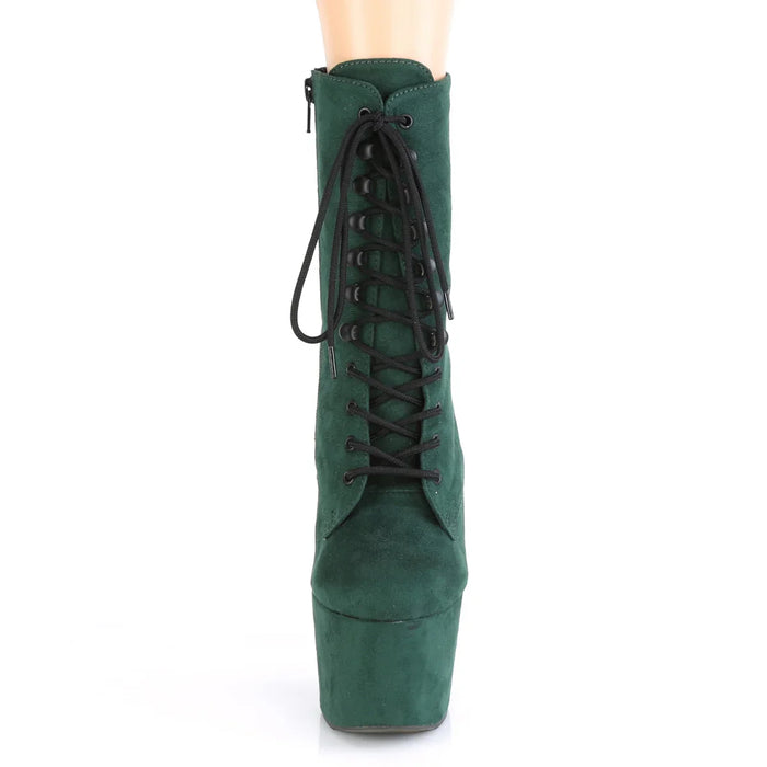 Tacones Pleaser ADORE-1020FS Emerald Verde F.suede