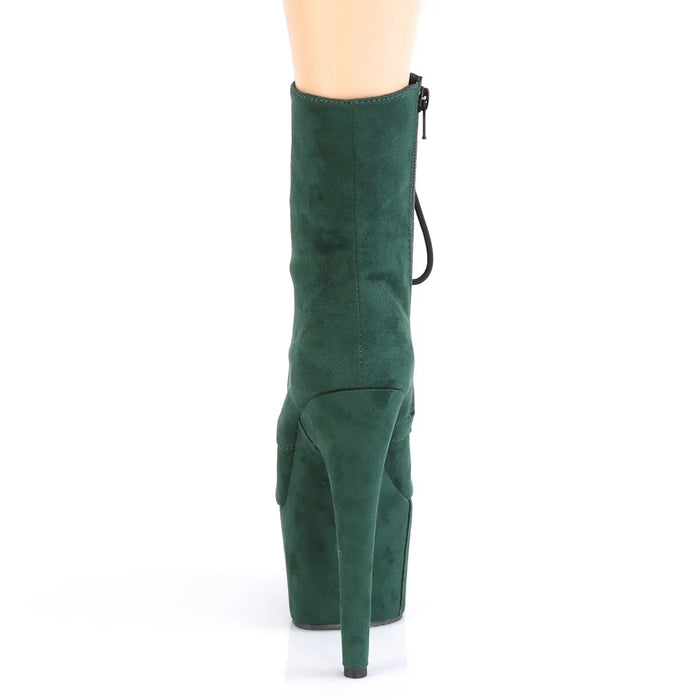 Tacones Pleaser ADORE-1020FS Emerald Verde F.suede