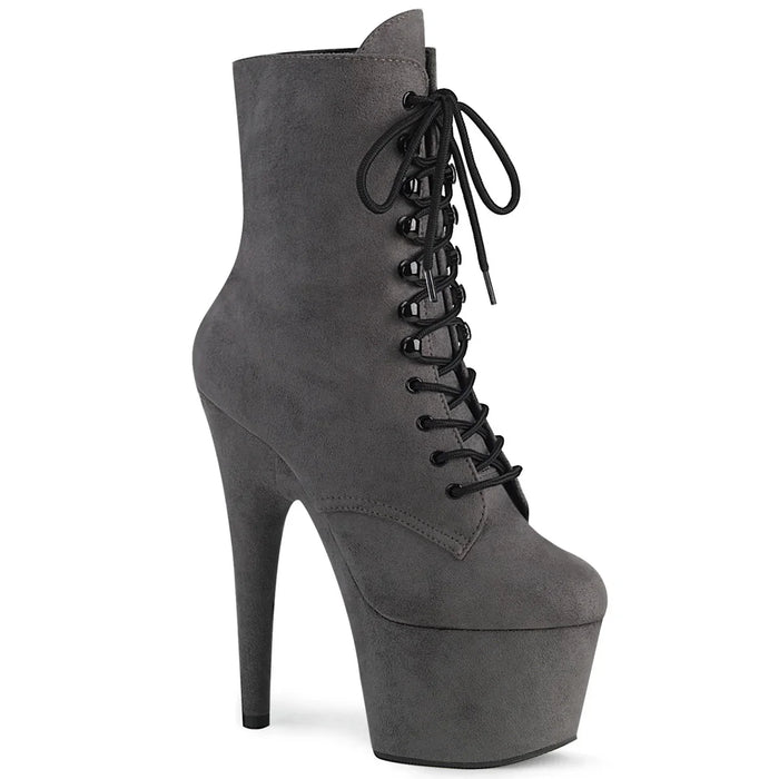 Tacones Pleaser ADORE-1020FS Gris Faux Suede