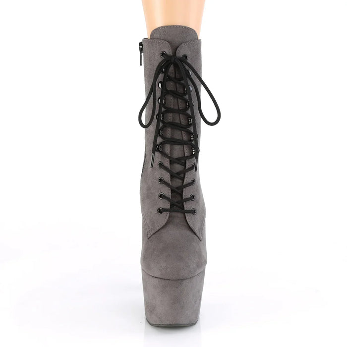 Tacones Pleaser ADORE-1020FS Gris Faux Suede