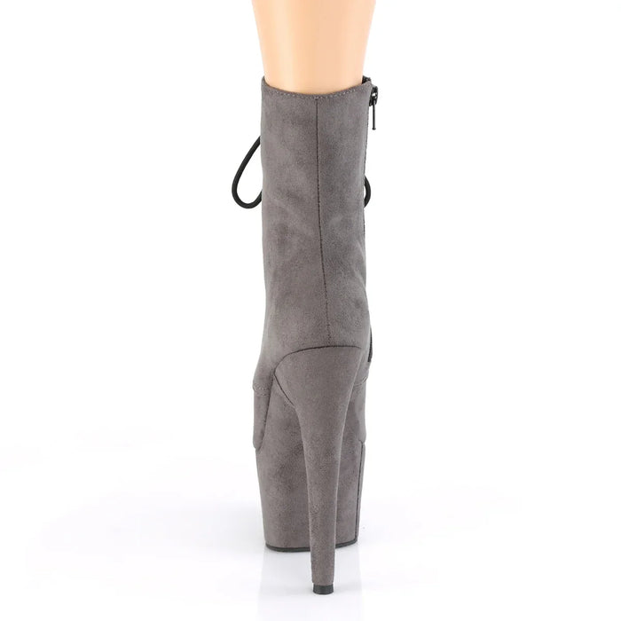 Tacones Pleaser ADORE-1020FS Gris Faux Suede