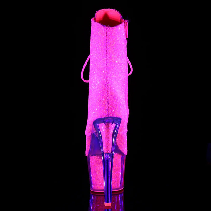 Tacones Pleaser ADORE-1020G Neon Rosa Purpurina