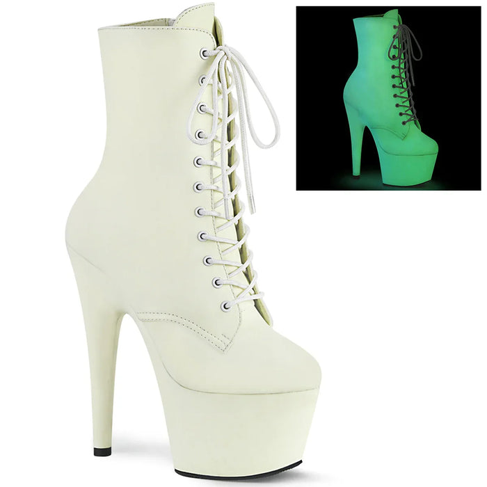 Tacones Pleaser ADORE-1020GD White Glow F.piel