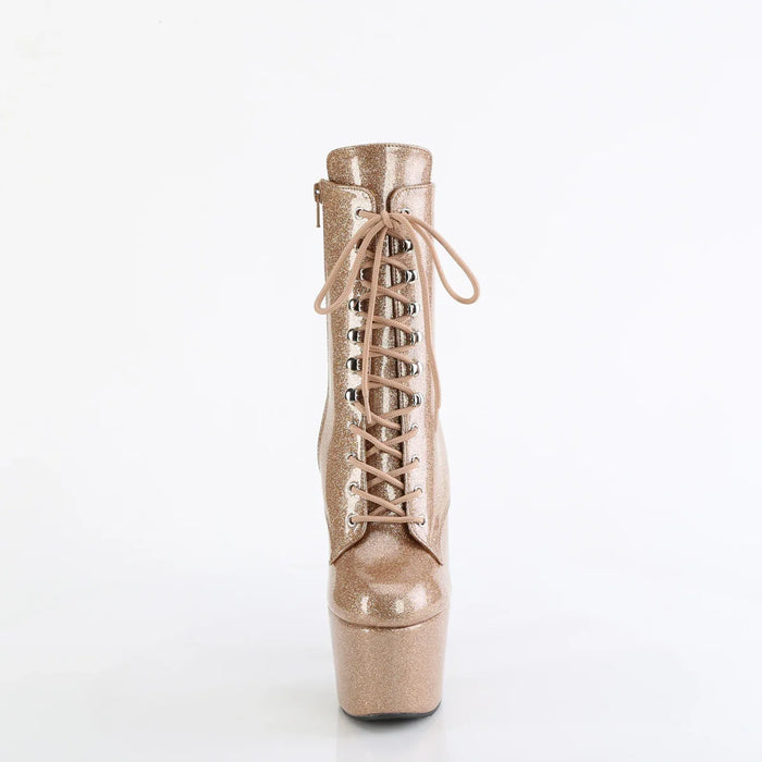 Tacones Pleaser ADORE-1020GP Dorado Purpurina Charol