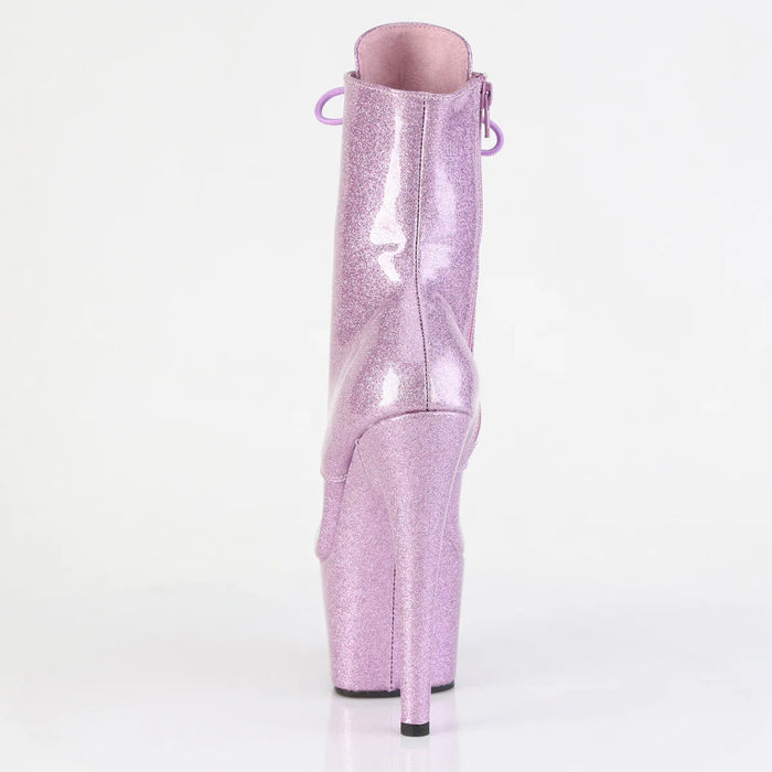 Tacones Pleaser ADORE-1020GP Lilac Purpurina Charol