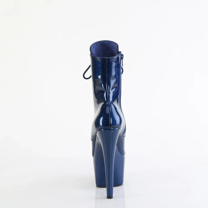 Tacones Pleaser ADORE-1020GP Navy Azul Purpurina