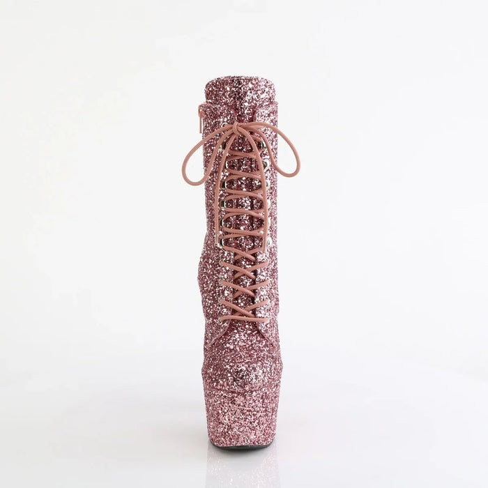 Tacones Pleaser ADORE-1020GWR Oro Rosa Purpurina