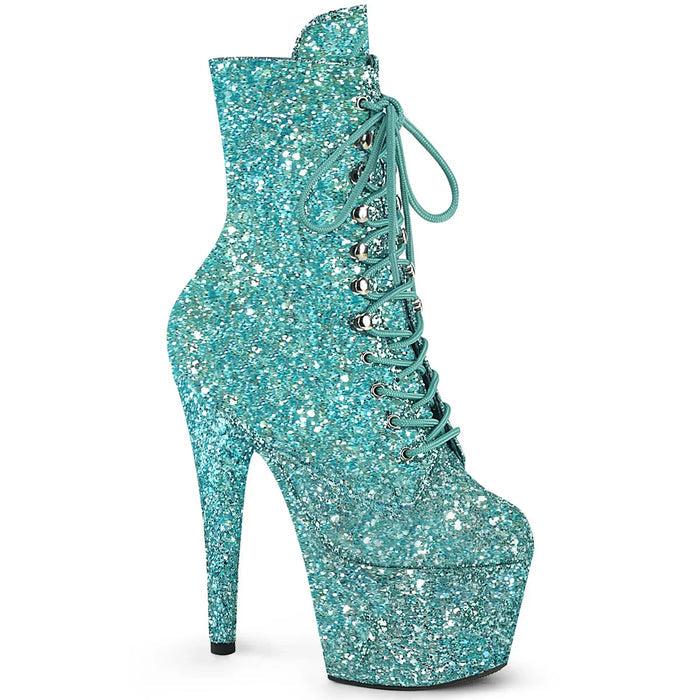 Tacones Pleaser ADORE-1020GWR Turquoise Purpurina