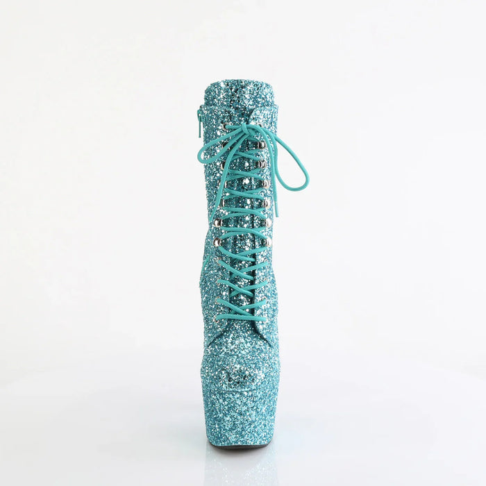 Tacones Pleaser ADORE-1020GWR Turquoise Purpurina