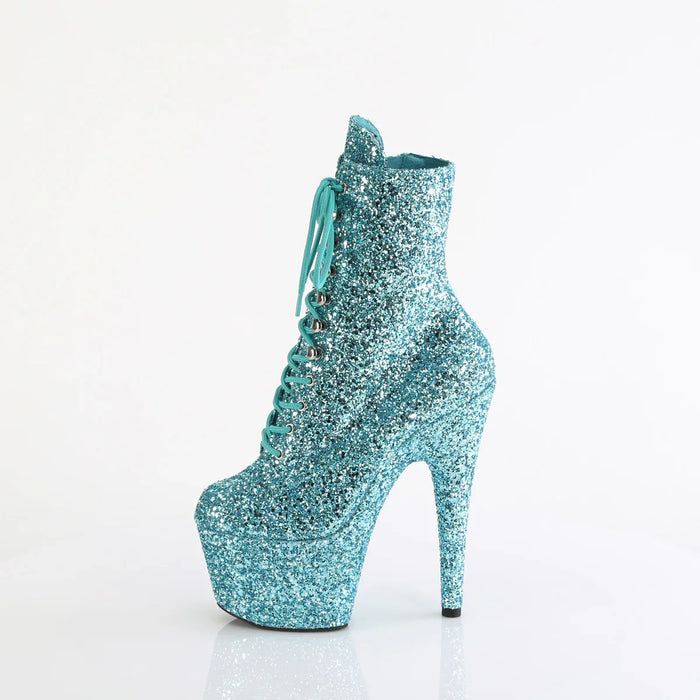 Tacones Pleaser ADORE-1020GWR Turquoise Purpurina