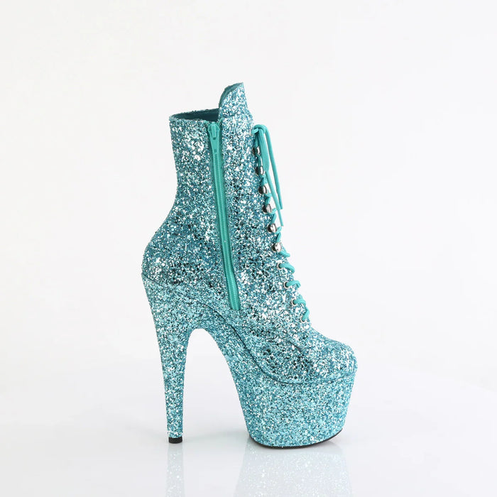 Tacones Pleaser ADORE-1020GWR Turquoise Purpurina