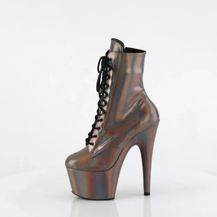 Tacones Pleaser ADORE-1020HG Gun Metal Holo