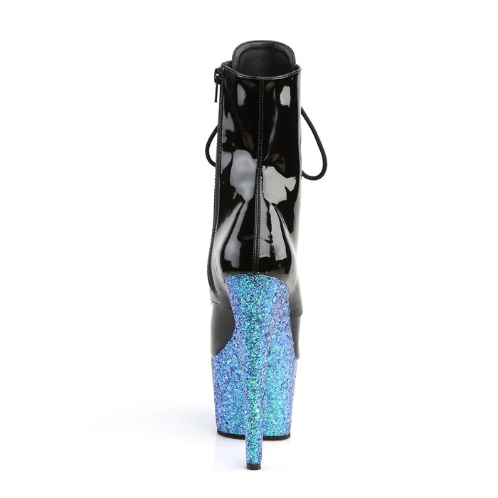 Tacones Pleaser ADORE-1020LG Negro Charol Azul