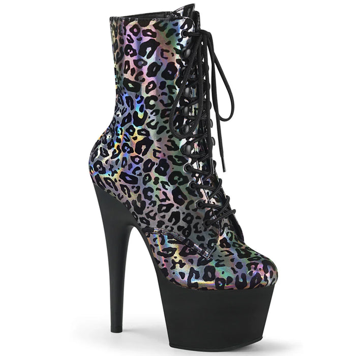 Tacones Pleaser ADORE-1020LP Pewter Leopard Print