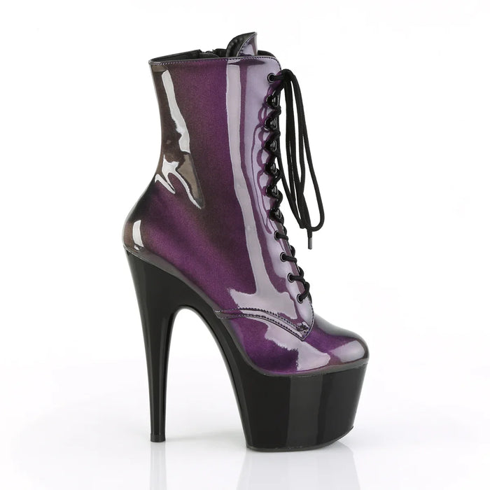 Tacones Pleaser ADORE-1020SHG Morado Olive Negro