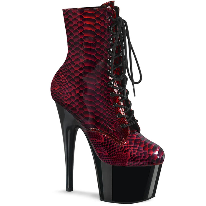Tacones Pleaser ADORE-1020SP Rojo Snake Print