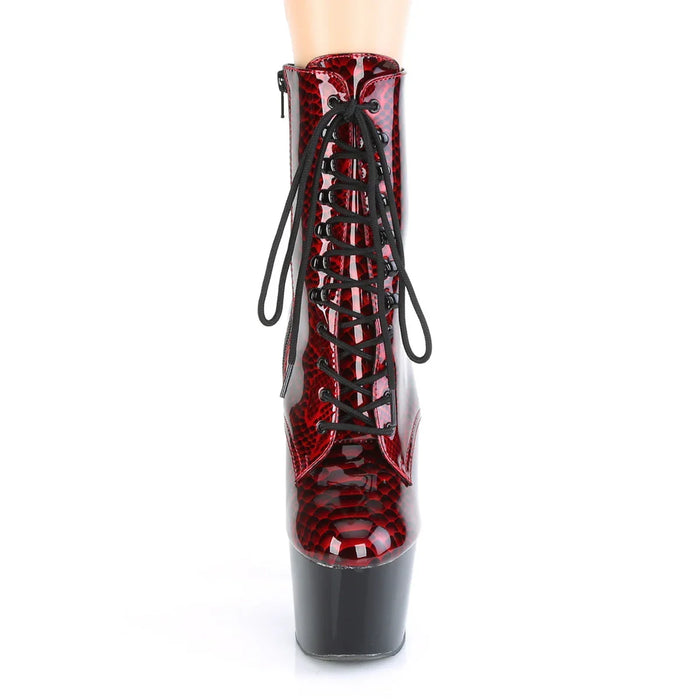 Tacones Pleaser ADORE-1020SP Rojo Snake Print