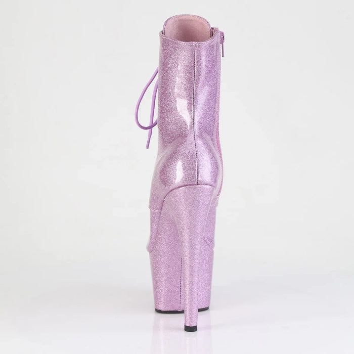 Tacones Pleaser ADORE-1021GP Lilac Purpurina Charol