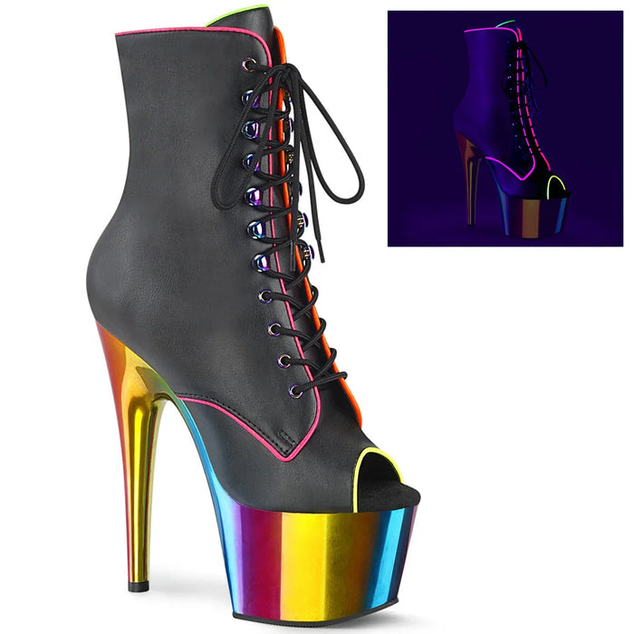 Tacones Pleaser ADORE-1021RC-02 Negro Piel Sintética