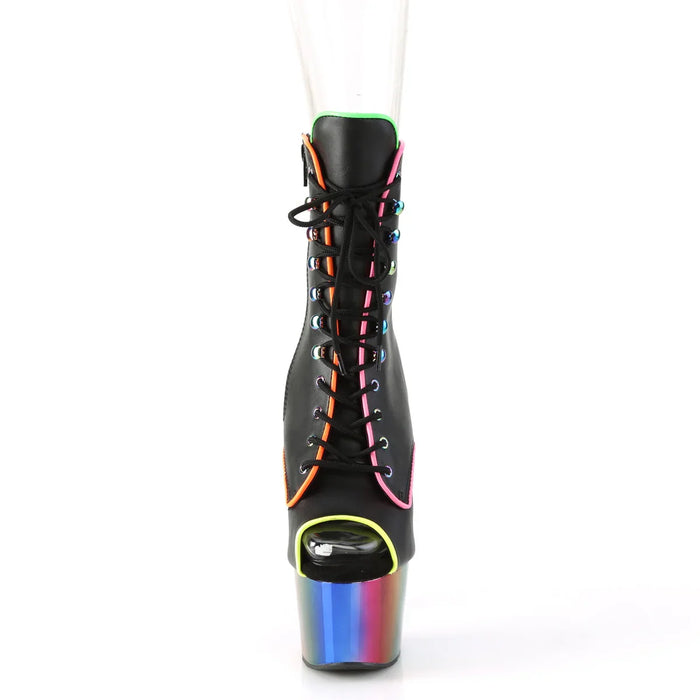 Tacones Pleaser ADORE-1021RC-02 Negro Piel Sintética