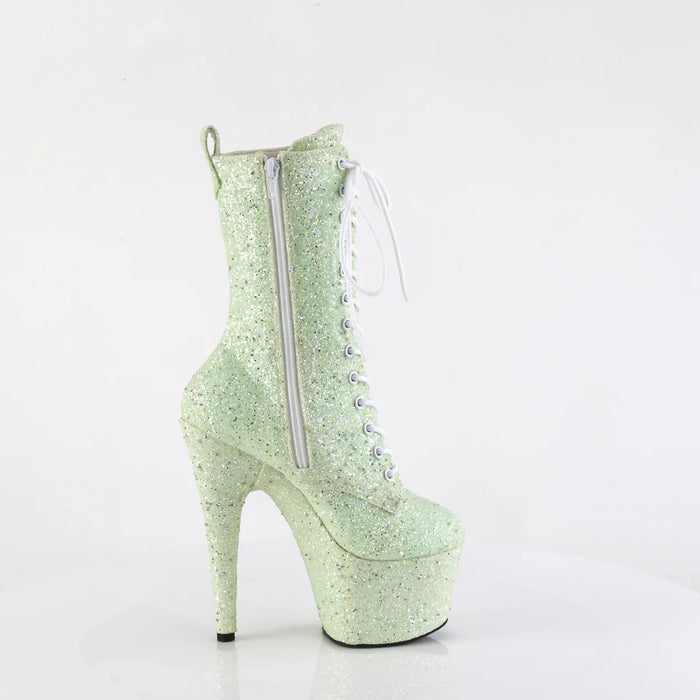 Tacones Pleaser ADORE-1040GR Mint Purpurinas Matching