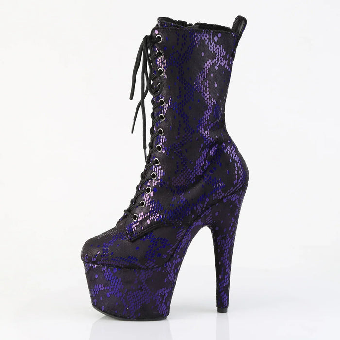 Tacones Pleaser ADORE-1040SPF Morado Snake Print