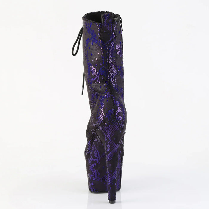 Tacones Pleaser ADORE-1040SPF Morado Snake Print