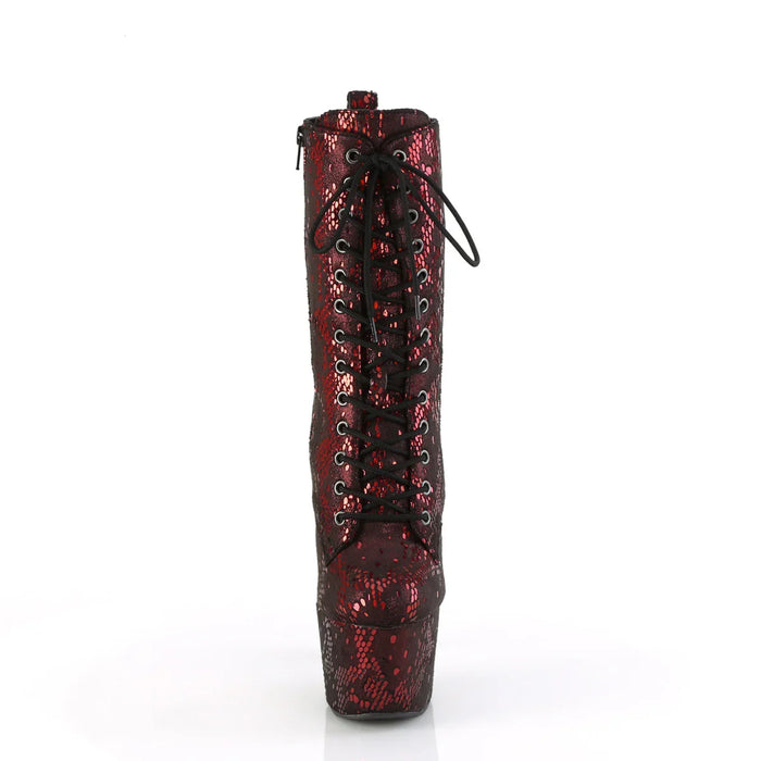 Tacones Pleaser ADORE-1040SPF Rojo Snake Print