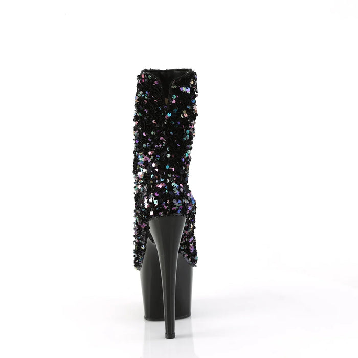 Tacones Pleaser ADORE-1042SQ Negro Sequins