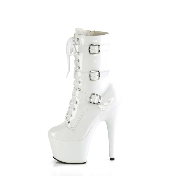 Tacones Pleaser ADORE-1043 Blanco Charol