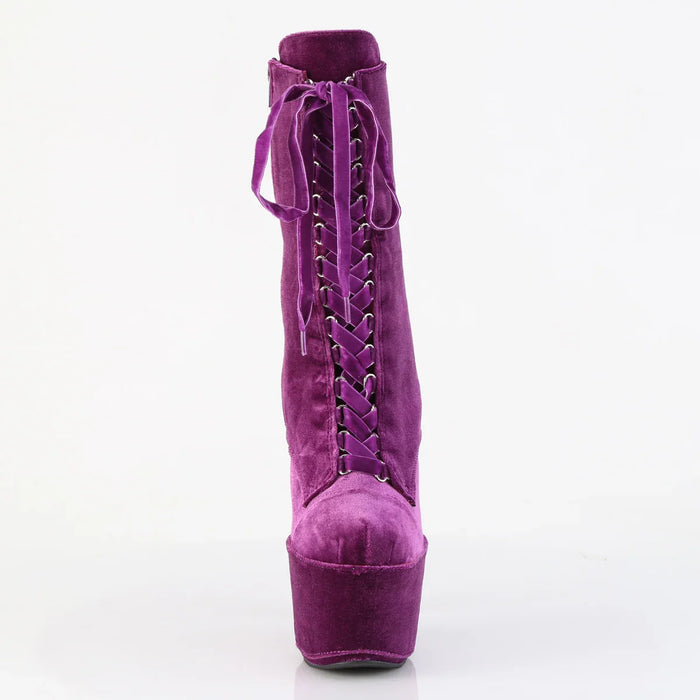 Tacones Pleaser ADORE-1045VEL Morado Velvet
