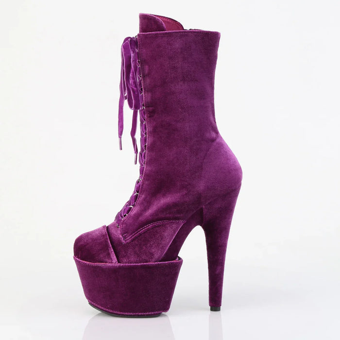 Tacones Pleaser ADORE-1045VEL Morado Velvet