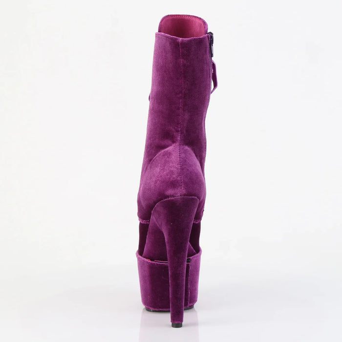 Tacones Pleaser ADORE-1045VEL Morado Velvet