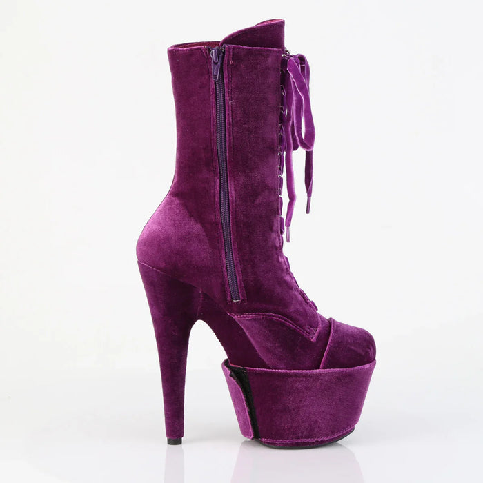 Tacones Pleaser ADORE-1045VEL Morado Velvet