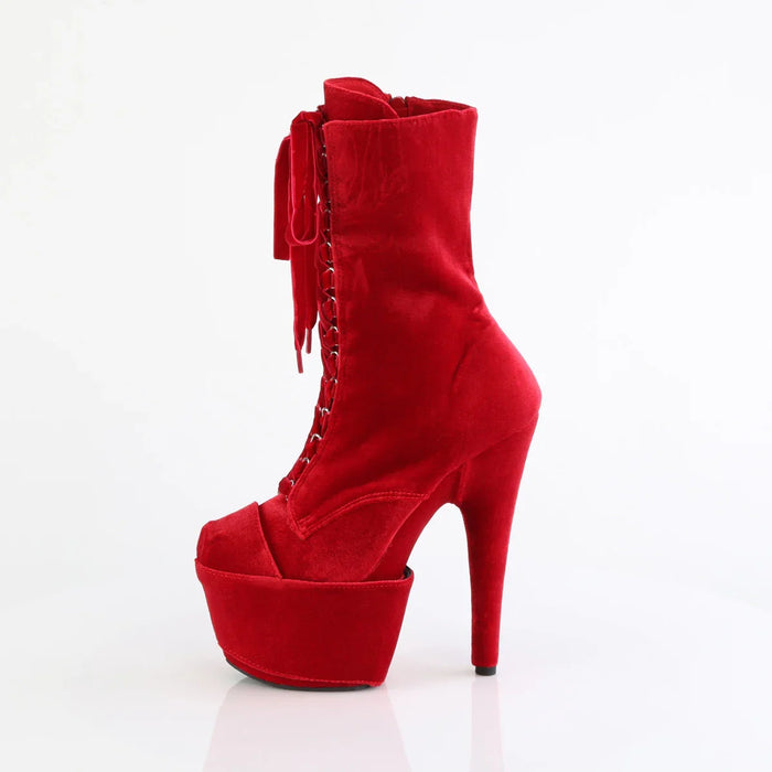 Tacones Pleaser ADORE-1045VEL Rojo Velvet
