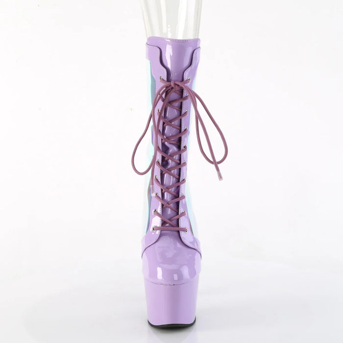 Tacones Pleaser ADORE-1047 Lavanda Charol Holo