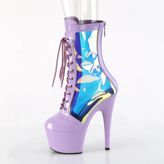 Tacones Pleaser ADORE-1047 Lavanda Charol Holo