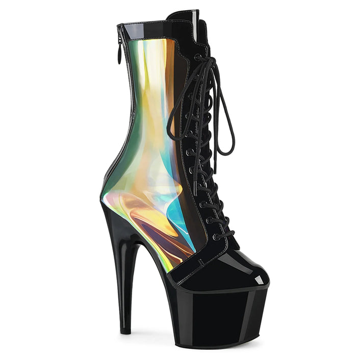 Tacones Pleaser ADORE-1047 Negro Charol Holo
