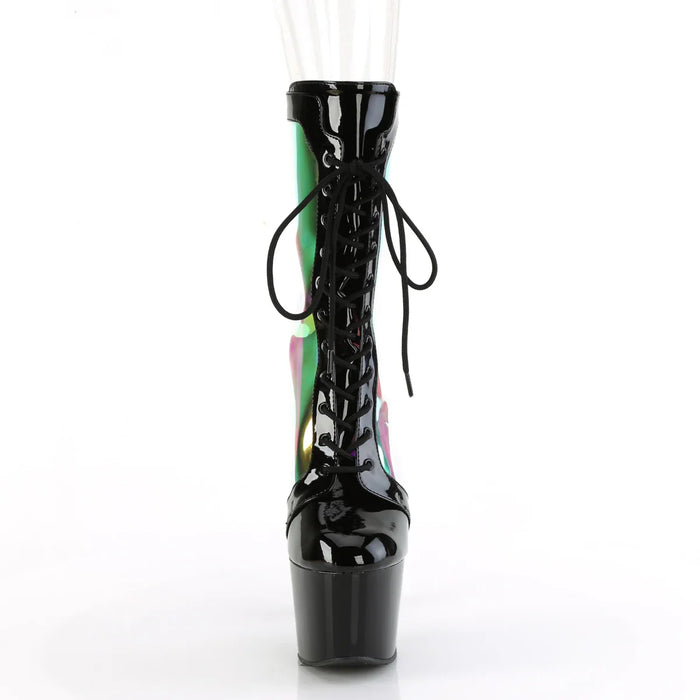 Tacones Pleaser ADORE-1047 Negro Charol Holo