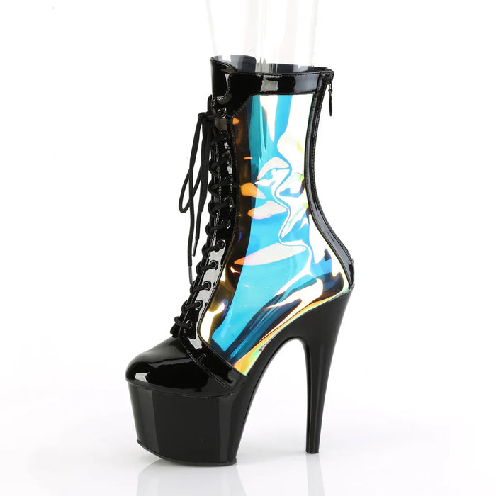 Tacones Pleaser ADORE-1047 Negro Charol Holo