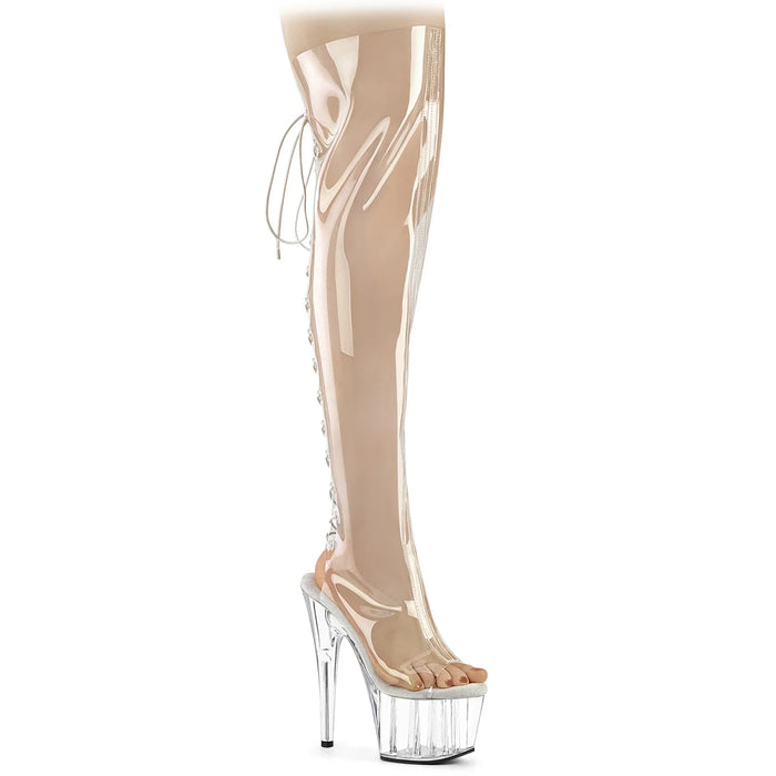 Tacones Pleaser ADORE-3019C Transparente