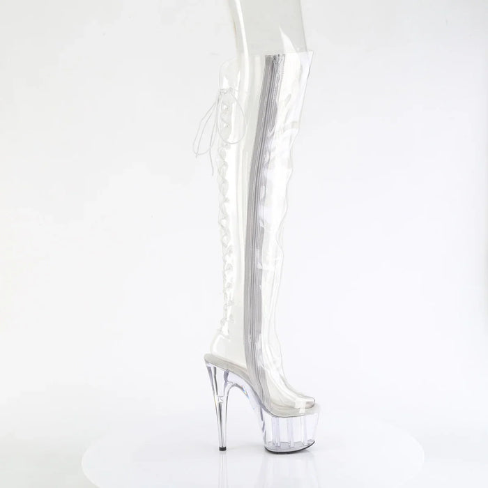 Tacones Pleaser ADORE-3019C Transparente