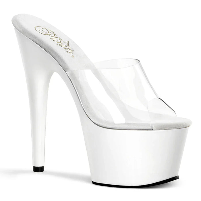 Tacones Pleaser ADORE-701 Transparente Blanco