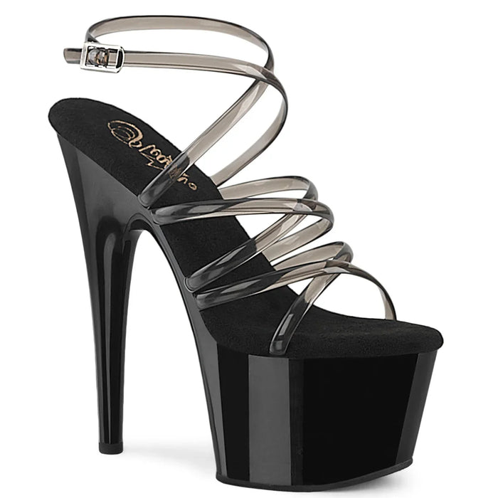 Tacones Pleaser ADORE-706 Ahumado Negro