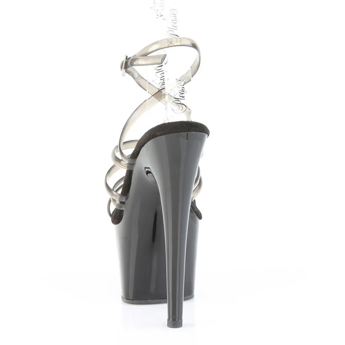 Tacones Pleaser ADORE-706 Ahumado Negro
