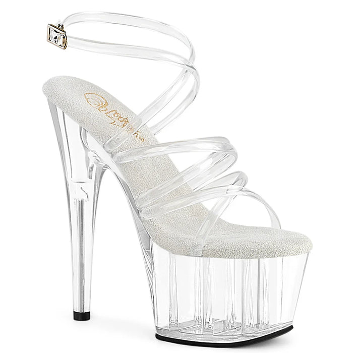 Tacones Pleaser ADORE-706 Transparente